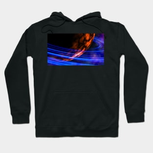 Planet with Gas Rings Hoodie
